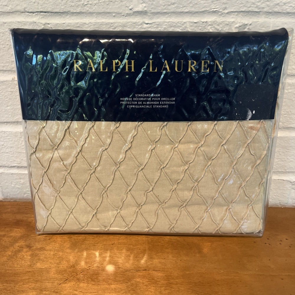 NIP Ralph Lauren Isla Menorca Standard Sham, Bronze